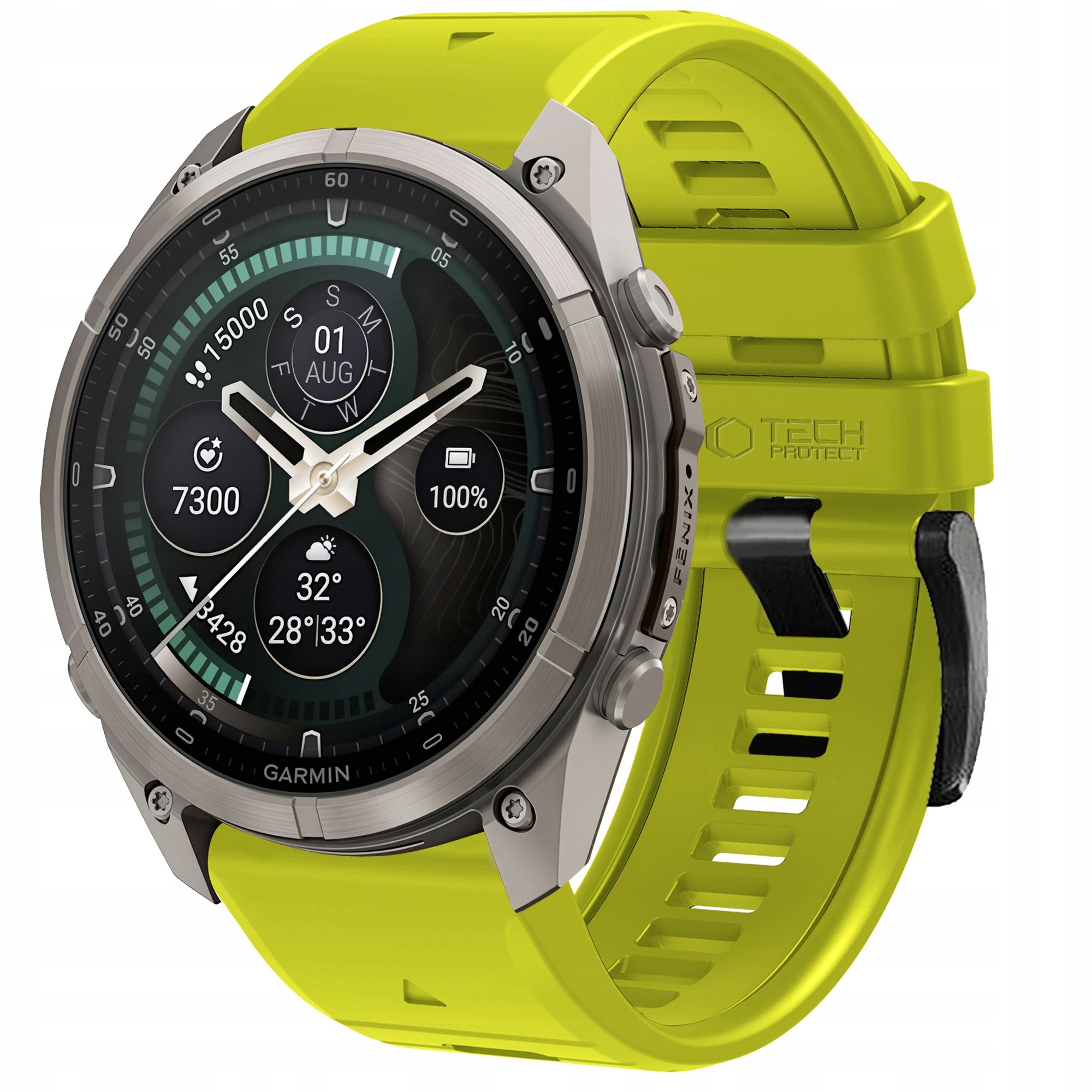 Pasek Tech-Protect Silicone do Garmin Fenix – Styl i funkcjonalność w jednym