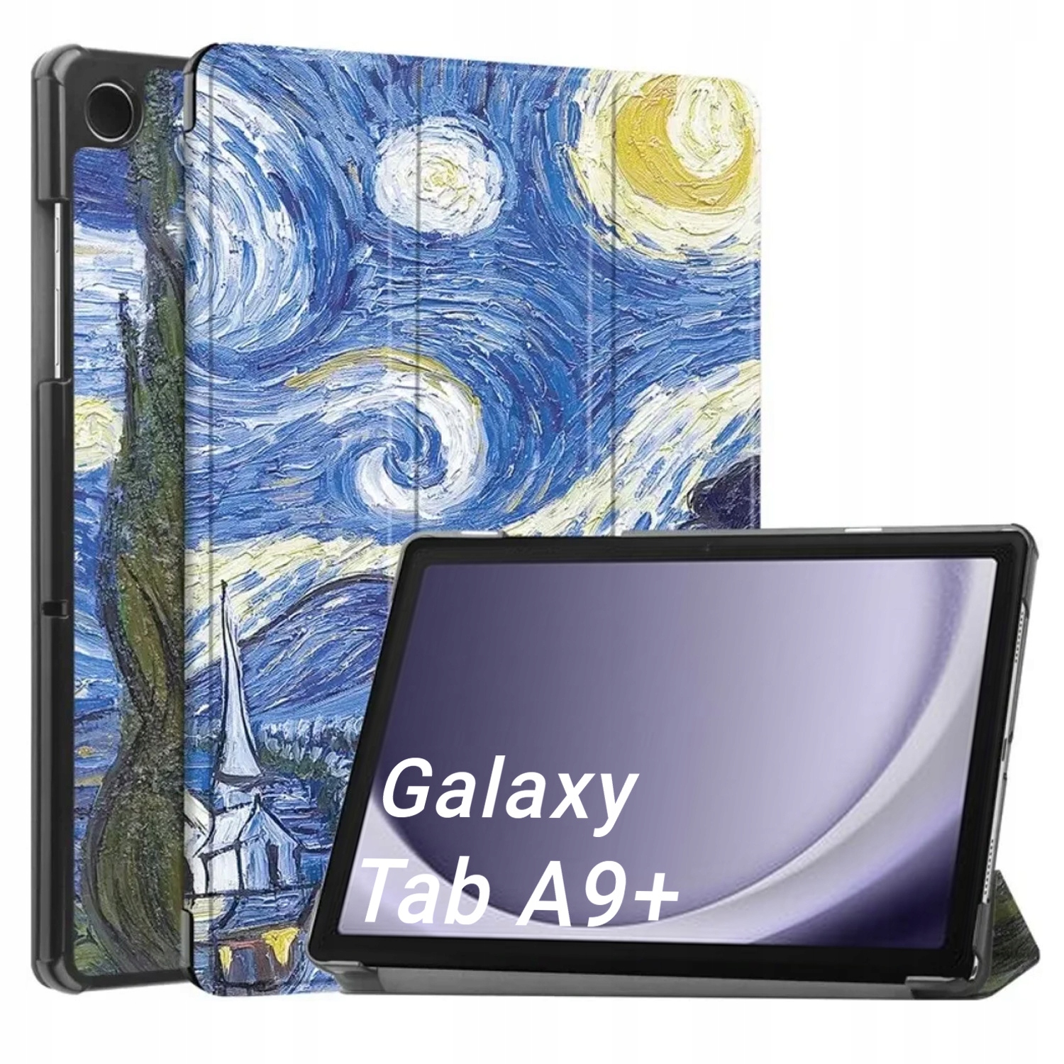 Etui Graficzne do Samsung Galaxy Tab A9 Plus 11 (Starry Sky) – Stylowa ochrona dla Twojego tabletu