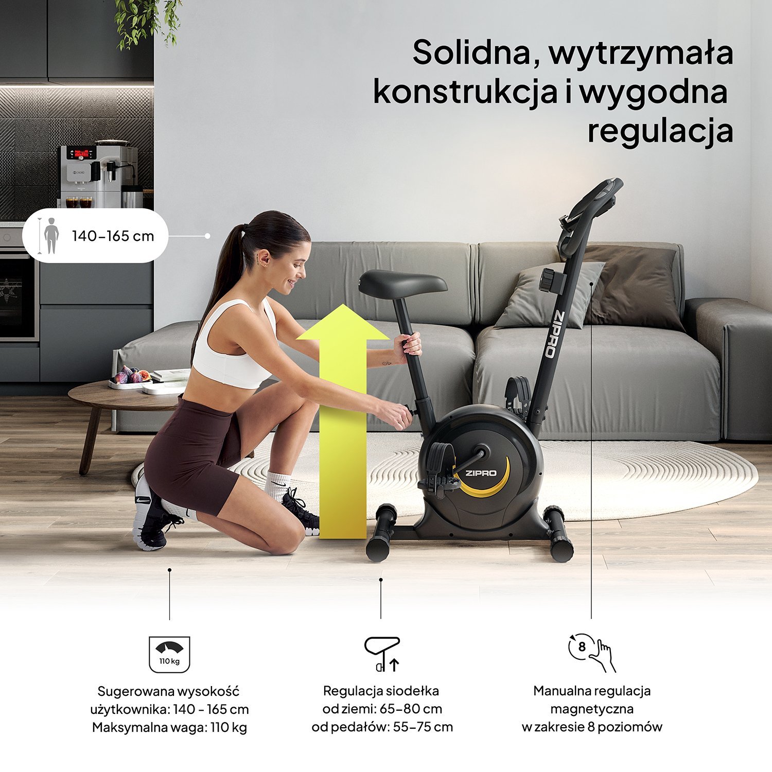 Rower ZIPRO One S Gold