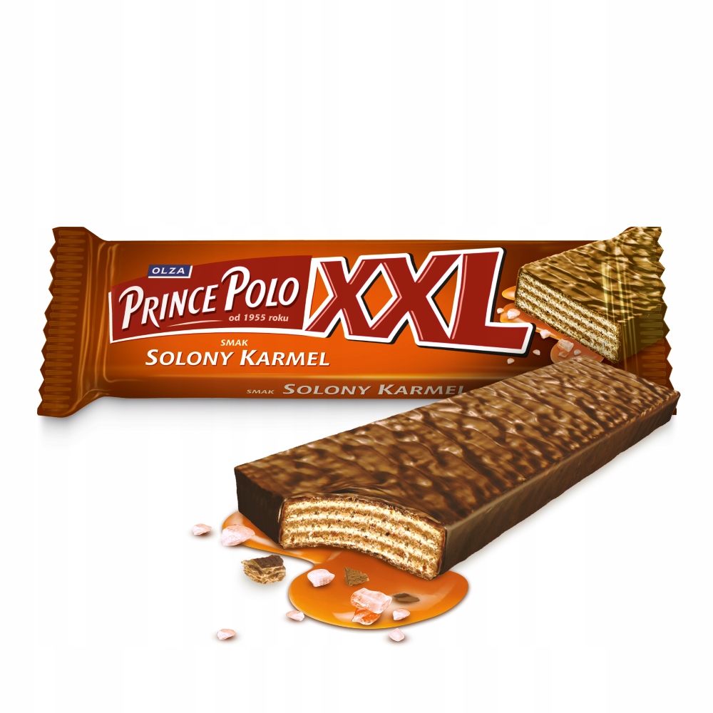 Idealne połączenie kruchego wafla i kremu solonego karmelu