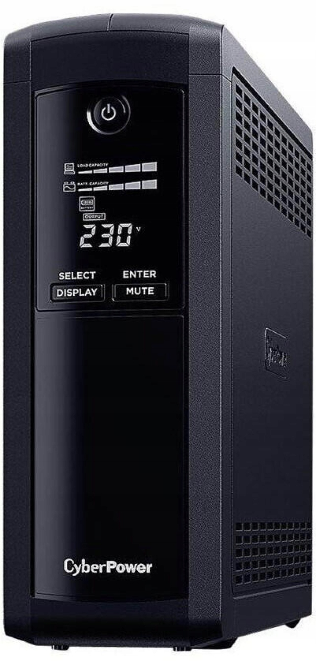 Zasilacz awaryjny UPS CyberPower Value Pro 1200VA (VP1200ELCD-DE) – Niezawodne zasilanie dla Twojego sprzętu