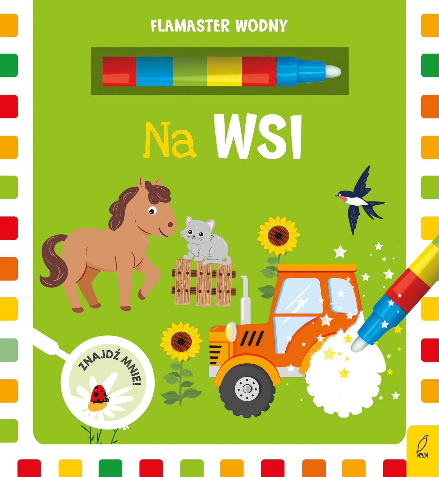 Flamaster wodny Na wsi – Magiczna zabawa dla najmłodszych