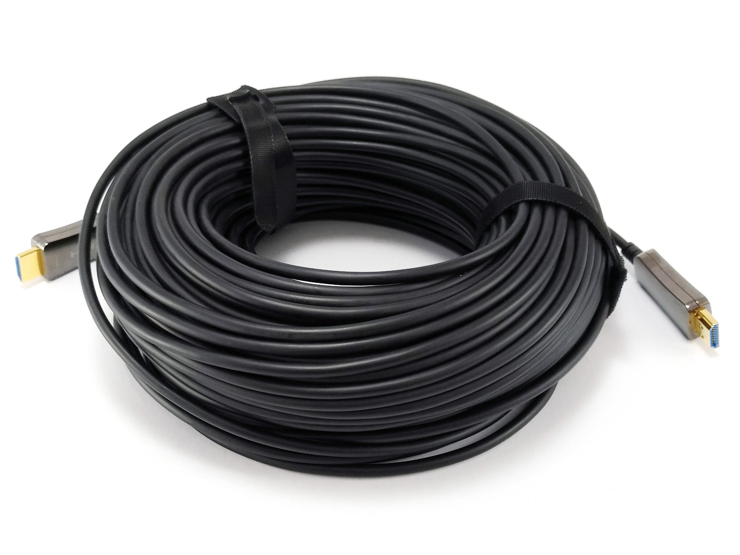 Kabel HDMI - HDMI 70m czarny (119432) – Wysoka jakość połączenia