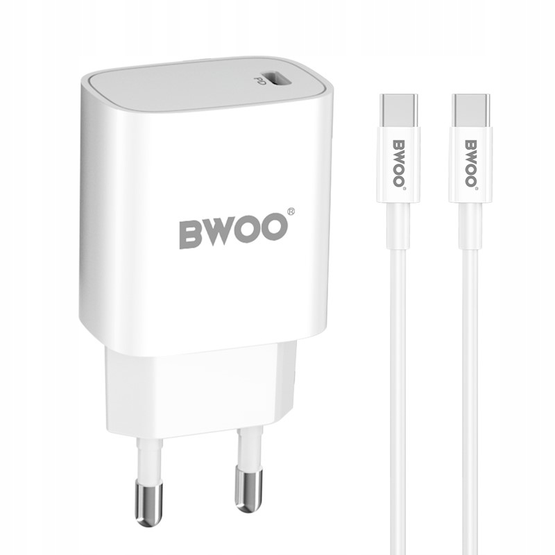 BWOO CDA159 – Mobilna ładowarka do telefonu Type-C 20W PD z kablem