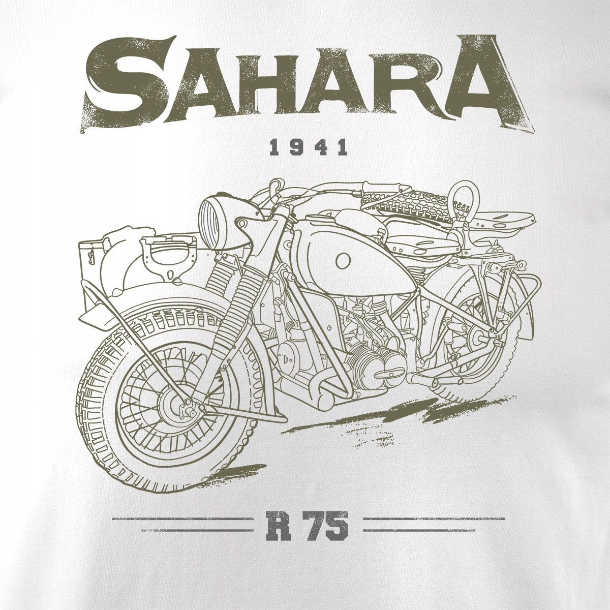 Ikona stylu vintage – Motocykl BMW R75 Sahara