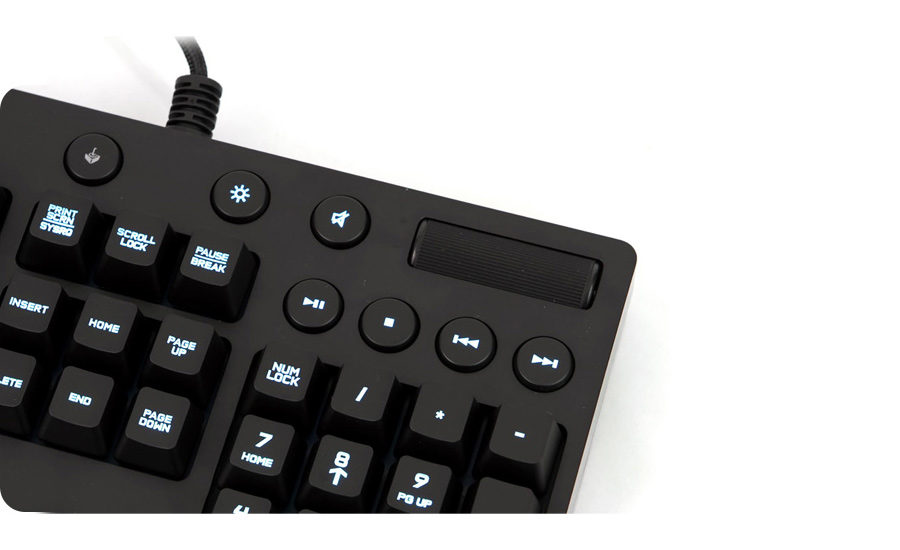 Klawiatura przewodowa Logitech G810 ORION SPECTRUM rolka klawisze+ The Division