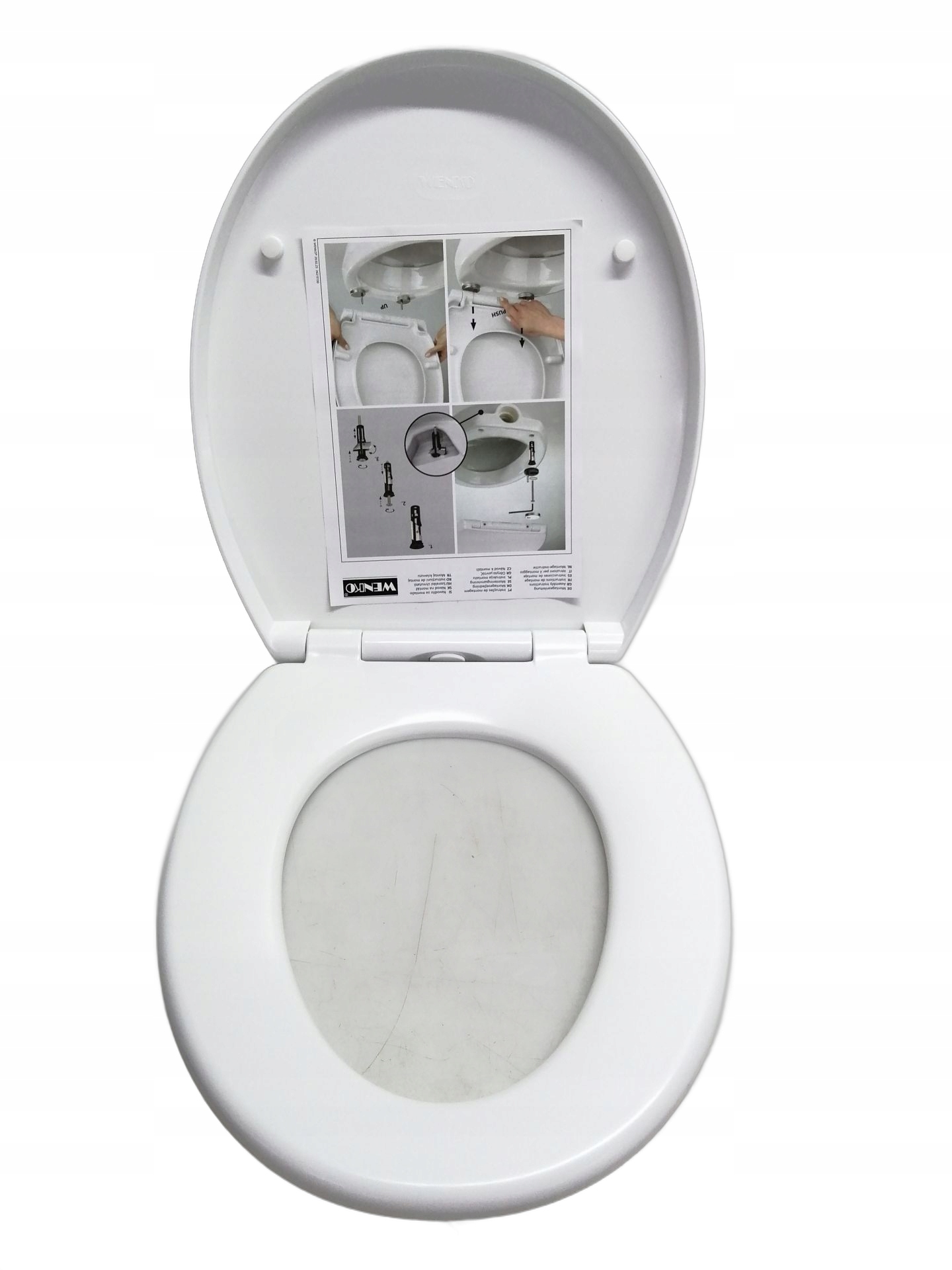 Deska sedesowa WENKO Crevada 39 x 45,5 cm – Komfort i styl w Twojej toalecie