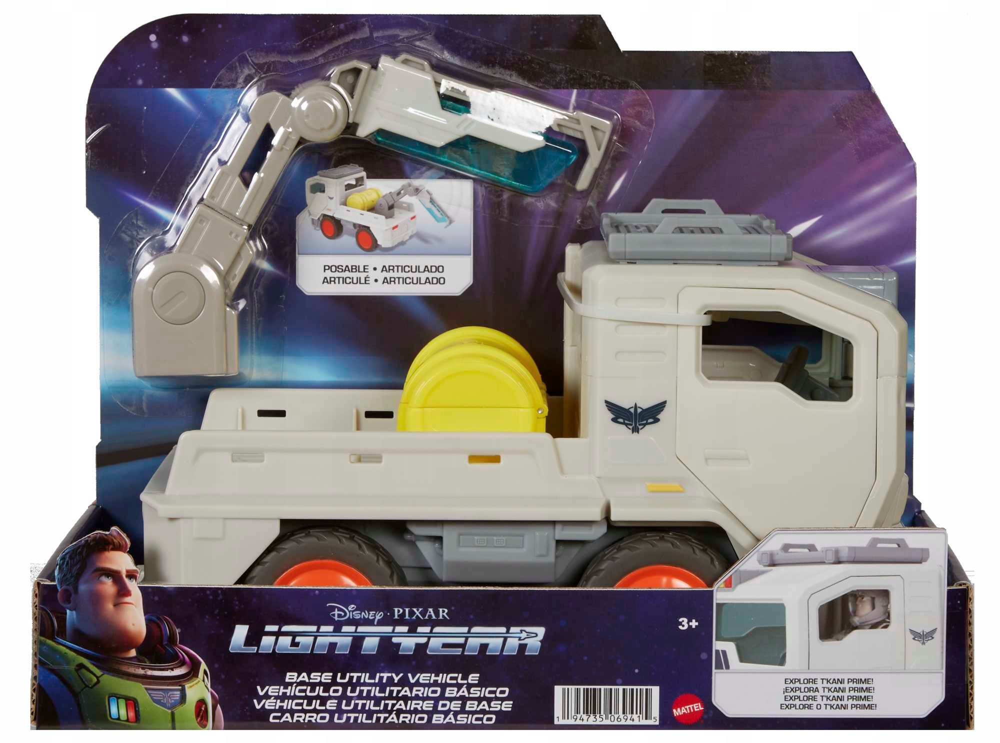 MATTEL Disney Lightyear Buzz Astral pojazd HHJ91 – Kosmiczna przygoda dla dzieci