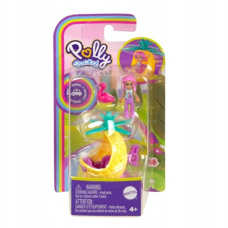 Figurki Pollyville Helikopter Ananas – Magiczne przygody z Polly Pocket