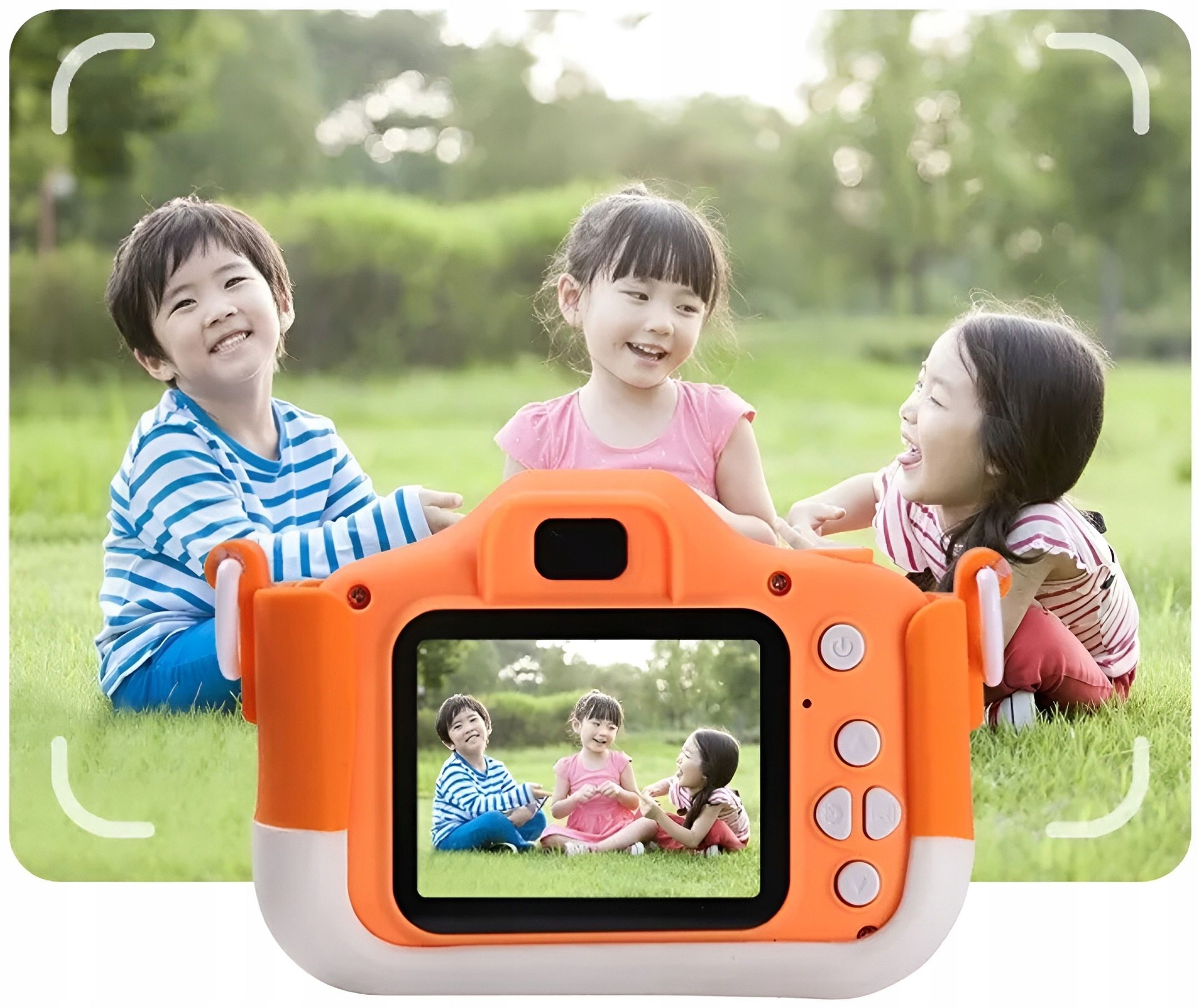APARAT DLA DZIECI KAMERA ZABAWKA 40Mpx +KARTA 32GB Przekątna ekranu 2