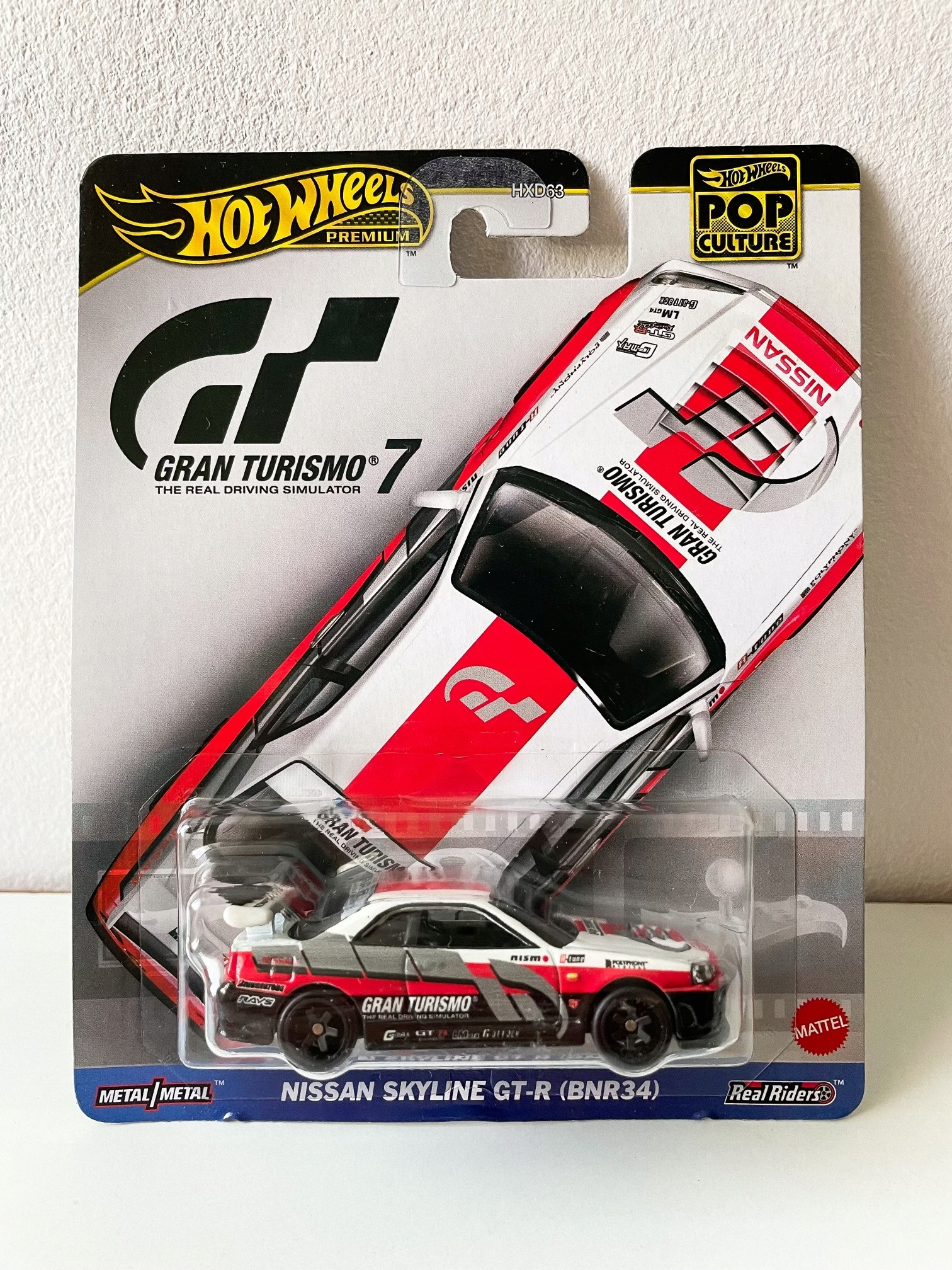 Hot Wheels Premium - Pop Culture Nissan Skyline GT-R BNR34 HKC28 HXD63 – Ikona motoryzacji w miniaturze