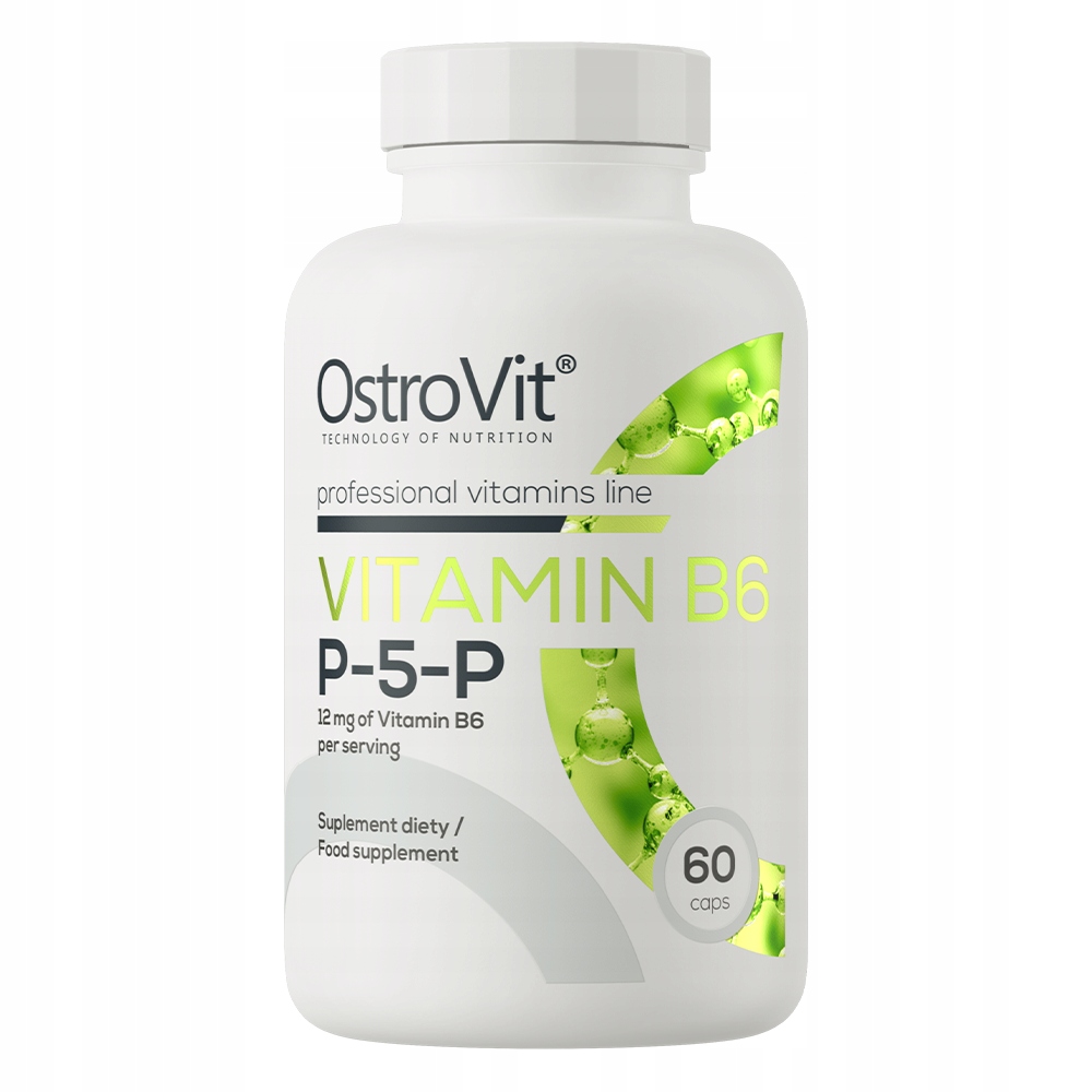 OstroVit Witamina B6 P-5-P 60 kapsułek – Wysokiej jakości suplement diety