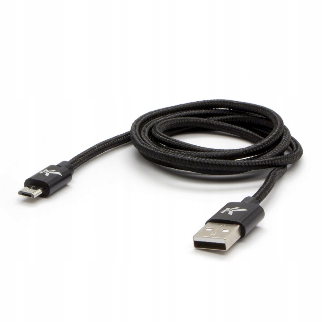 Kabel USB-A - microUSB 2 m Czarny – Wysoka jakość i niezawodność