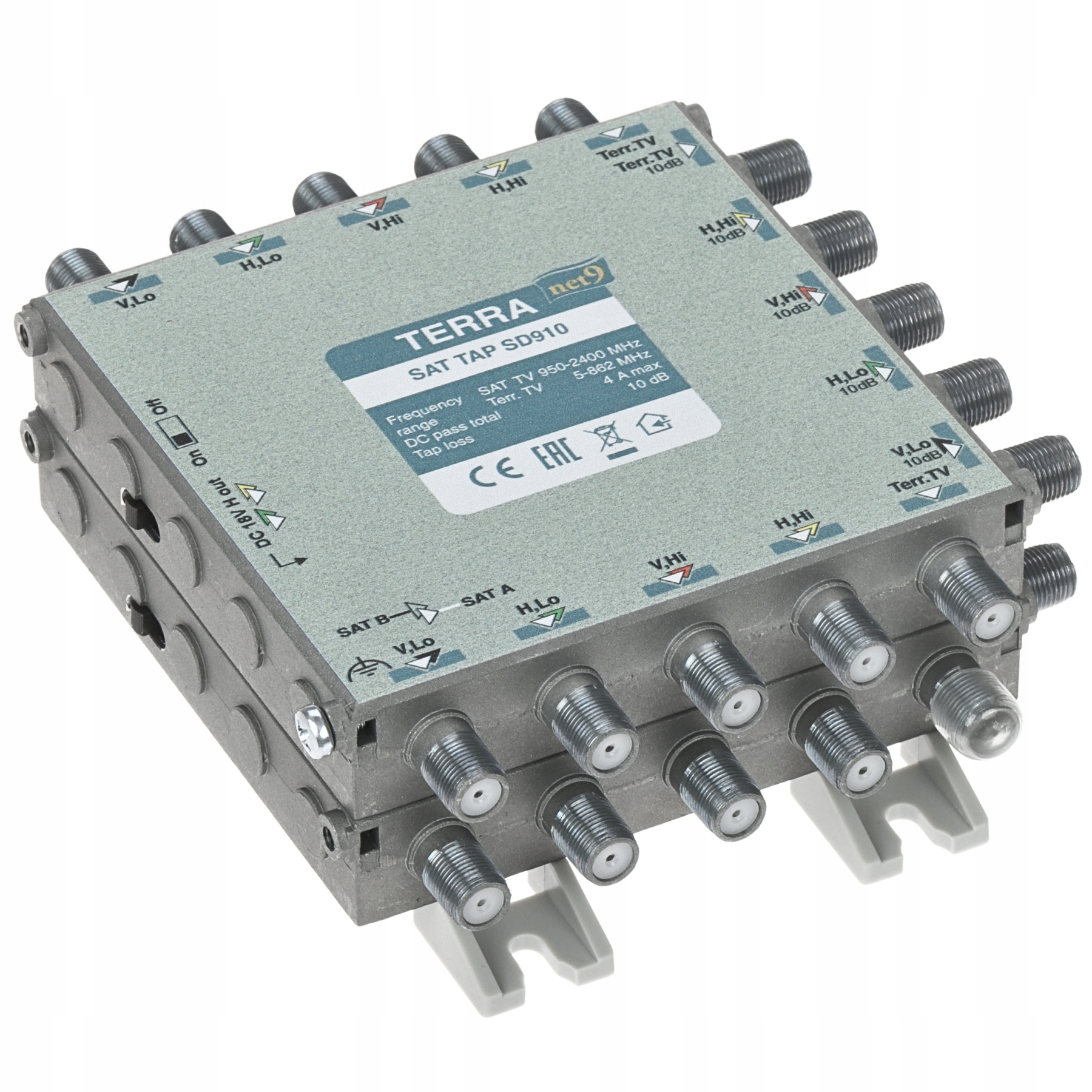 Odgałęźnik TV-SAT SD-910 TERRA – Idealne rozwiązanie dla instalacji multiswitchowych