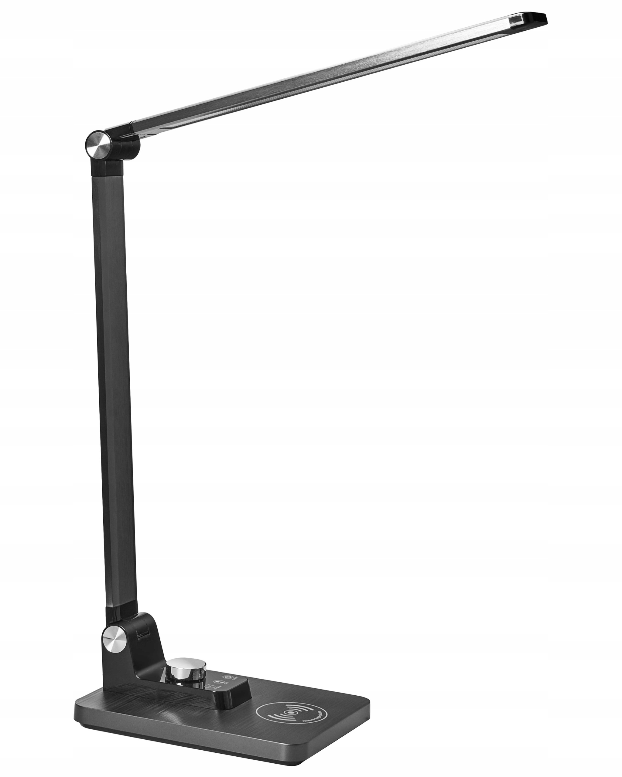 Lampa biurkowa LED ENIF z ładowarką indukcyjną – Nowoczesne oświetlenie do Twojego biura