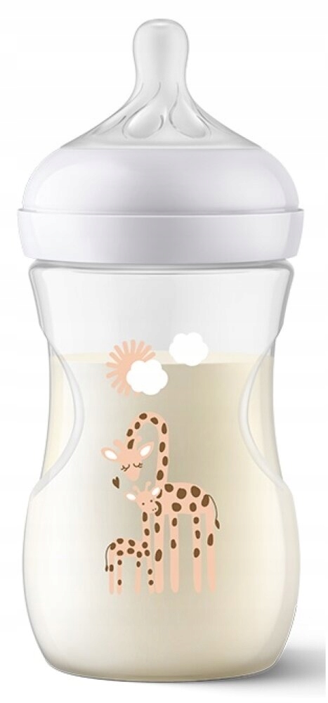 Avent AVENT SCY903/66 – Responsywna butelka Natural 260ml Żyrafa