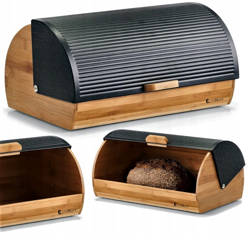 Chlebak Bambusowy Pojemnik Na Pieczywo E-6053 – Elegancja i funkcjonalność w Twojej kuchni