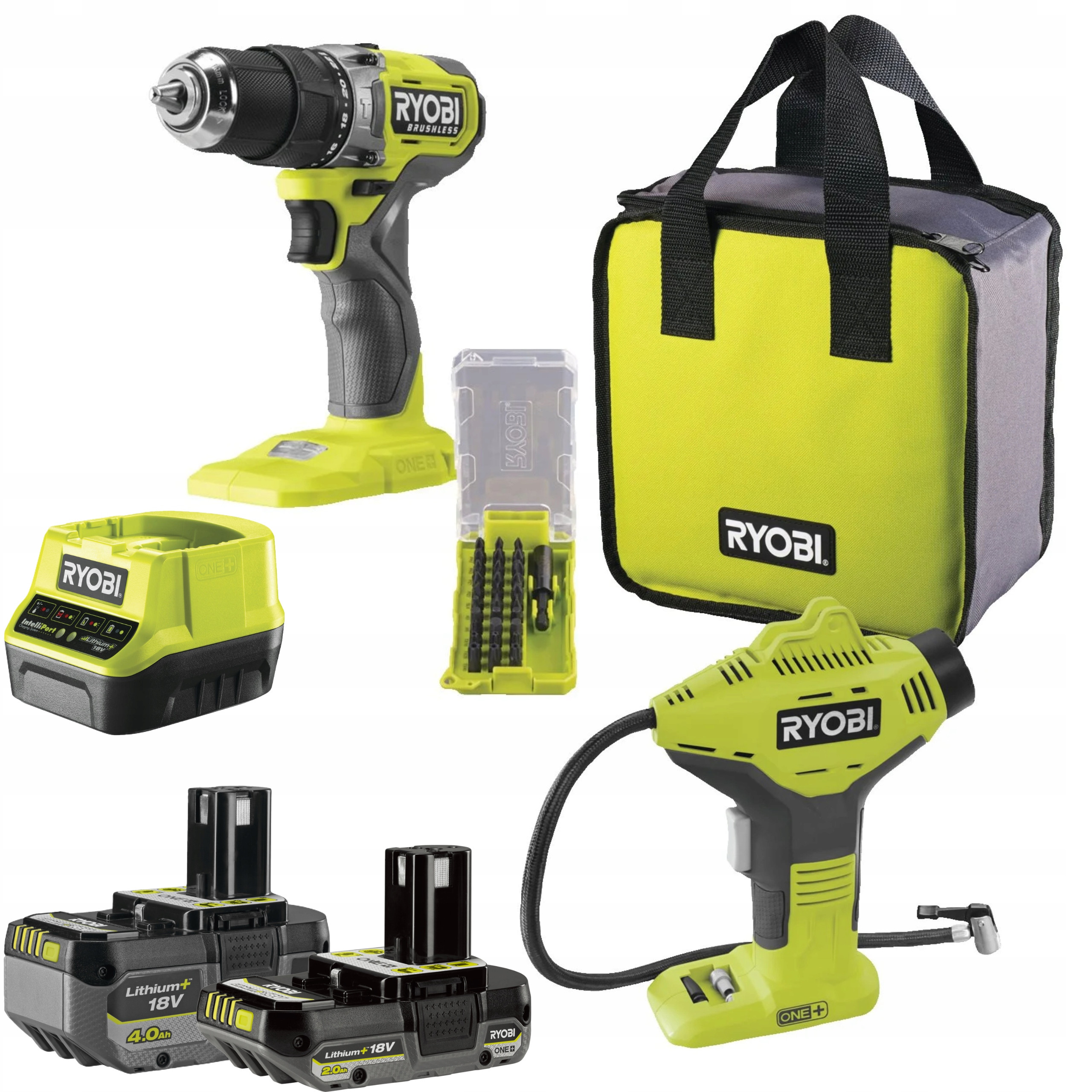 Zestaw Elektronarzędzi RPD18BL1-242SPI – Wszechstronność w Twoim warsztacie