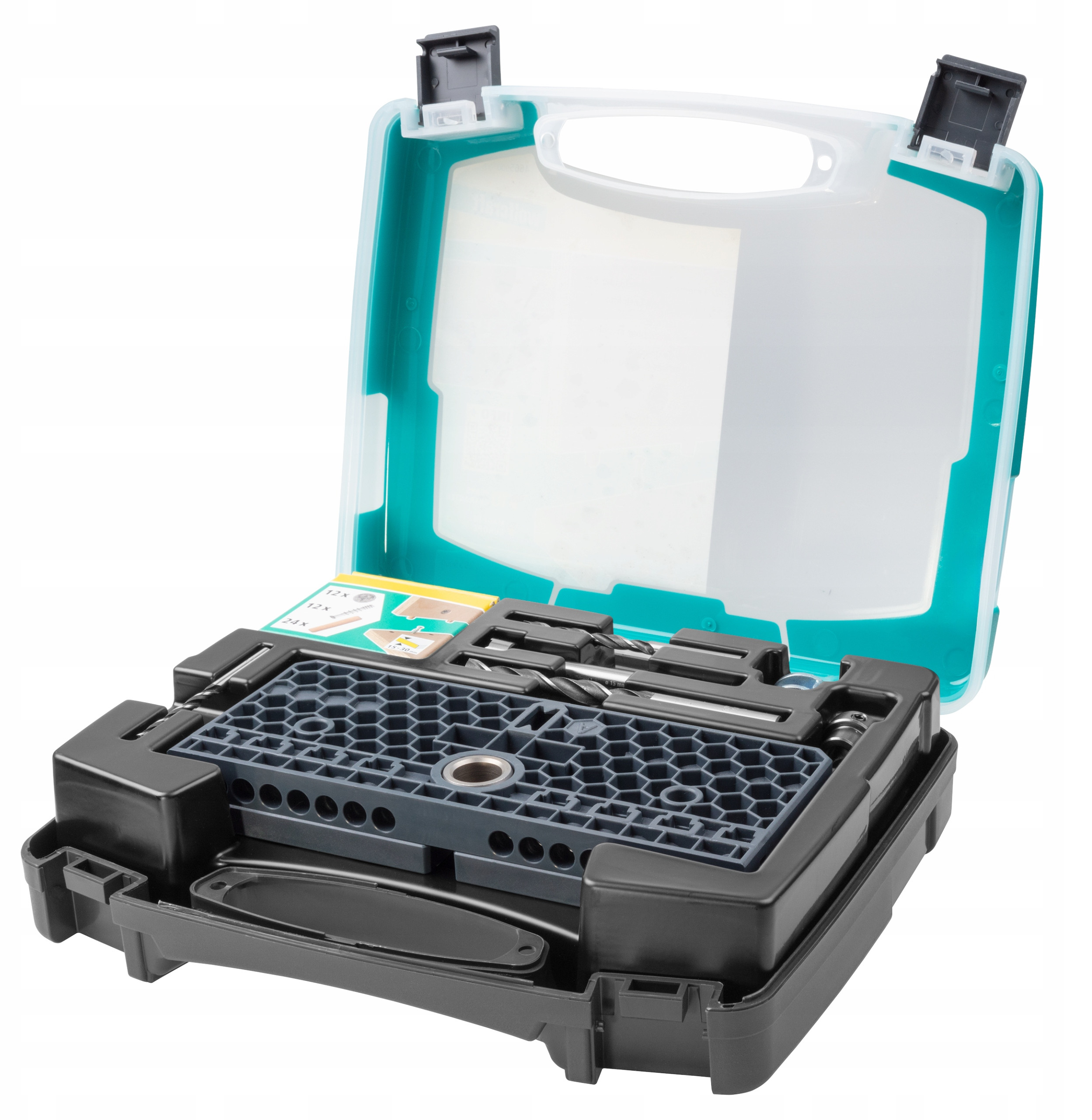 Praktyczna walizka z niezbędnymi narzędziami