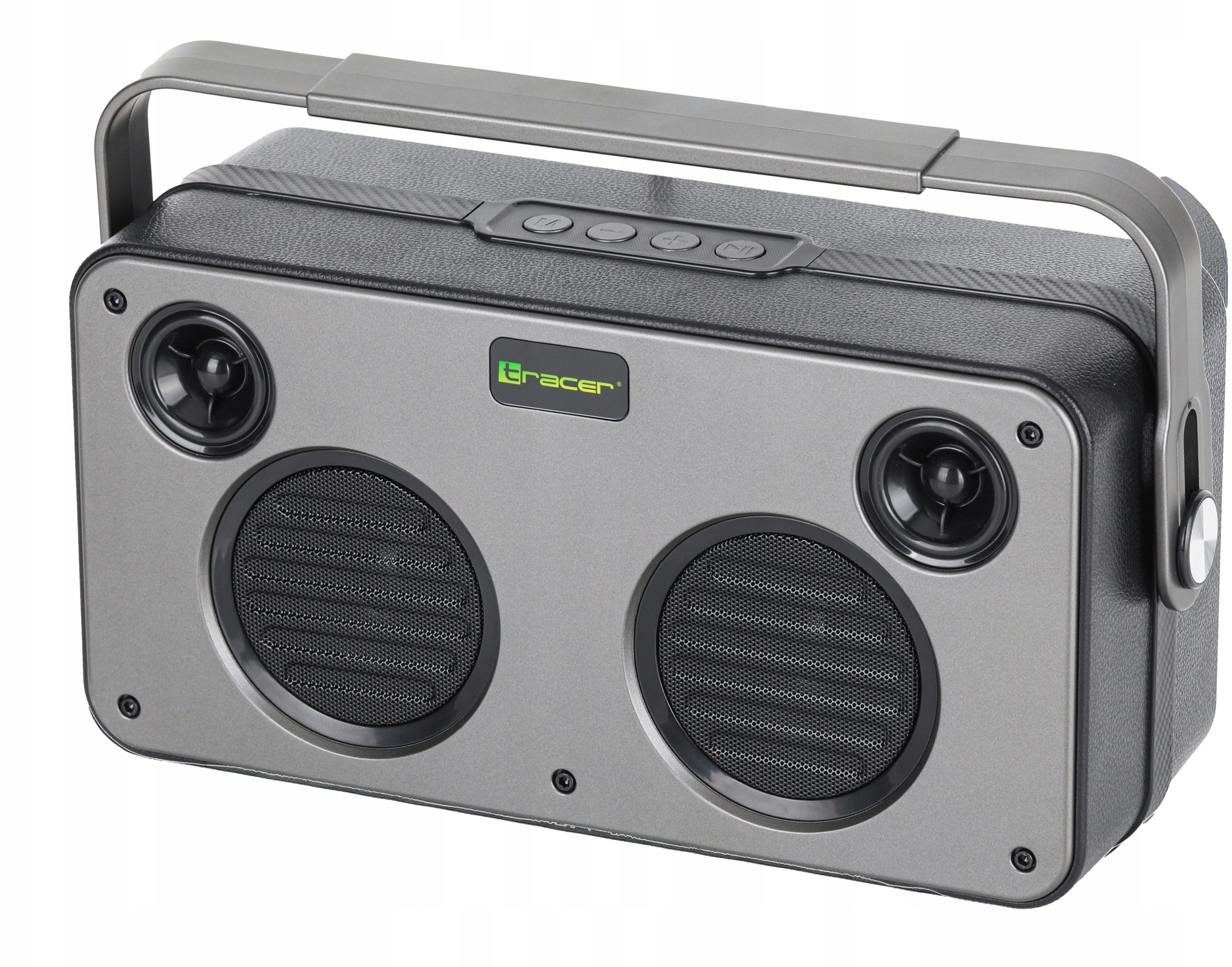 Głośnik TRACER M302 TWS BT Graphite – Mobilna moc dźwięku w stylowym wydaniu