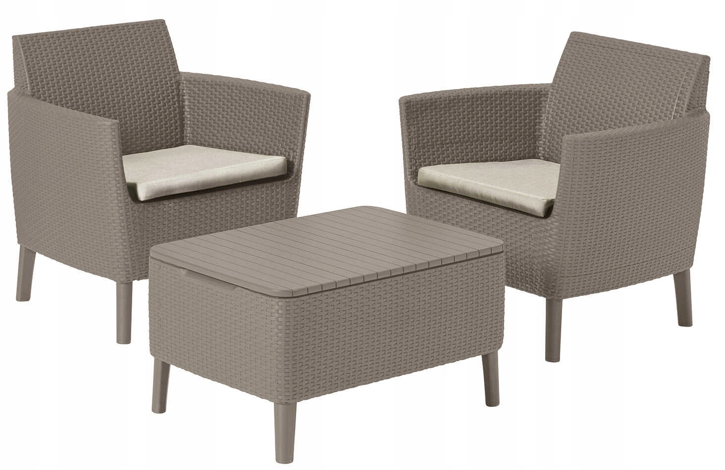 Zestaw mebli ogrodowych Salemo Balcony Set – Elegancja i funkcjonalność na Twoim balkonie