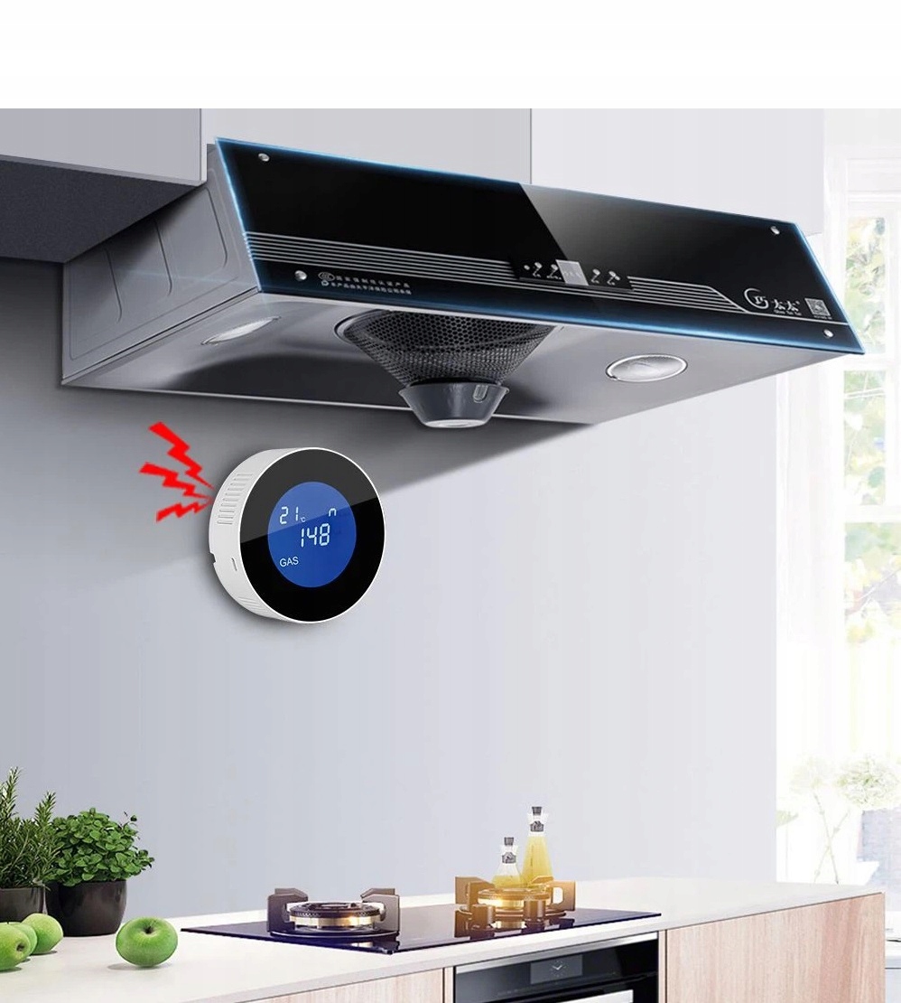 Wykrywanie gazu ziemnego, propan-butan i LPG