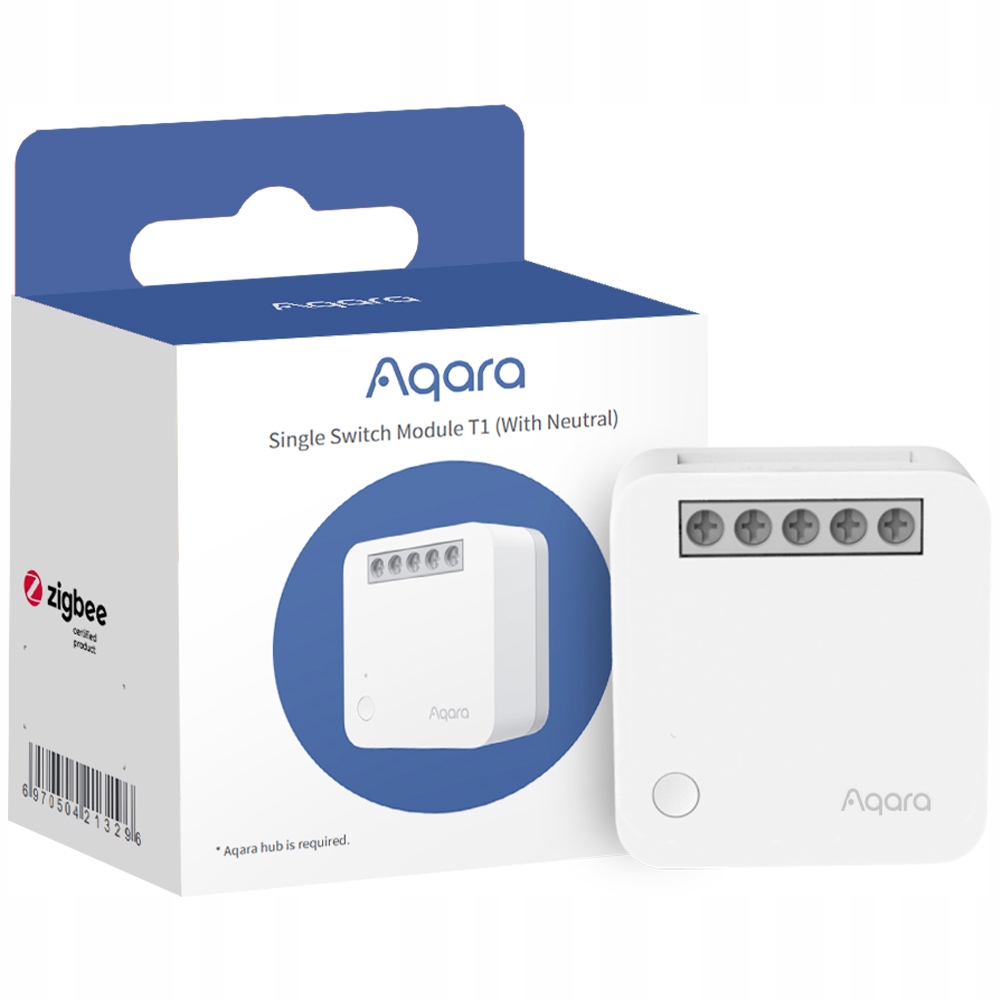 Модуль реле Aqara SSM-U01 ZigBee 3.0 с нейтралью