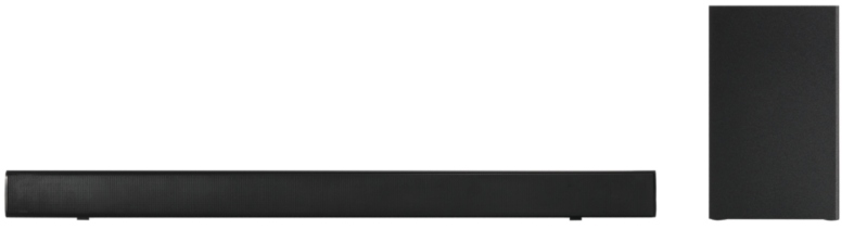 Dynamiczny dźwięk stereo o mocy 100 W