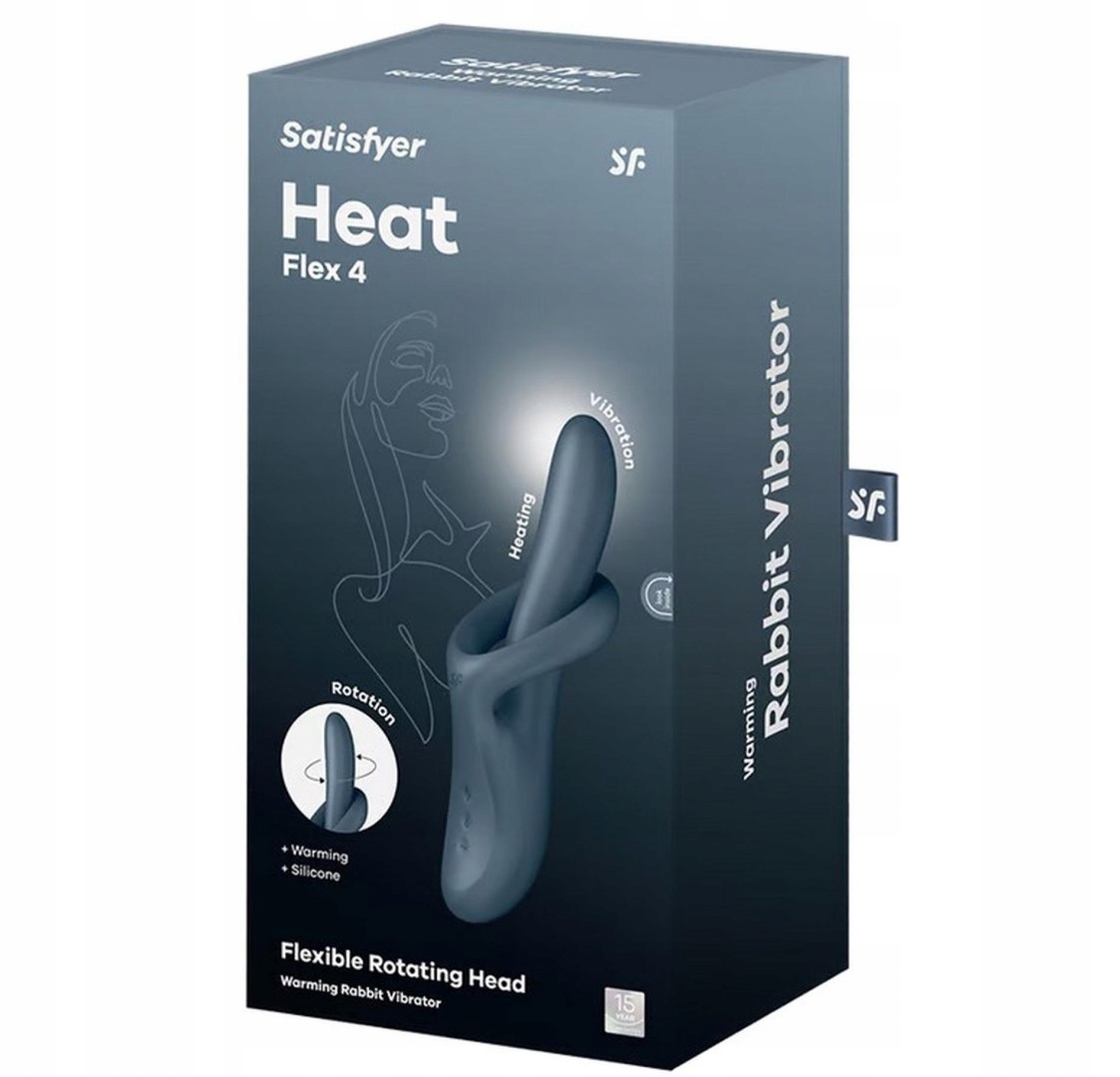Satisfyer Heat Flex 4 – Stymulator łechtaczki dla intensywnych doznań
