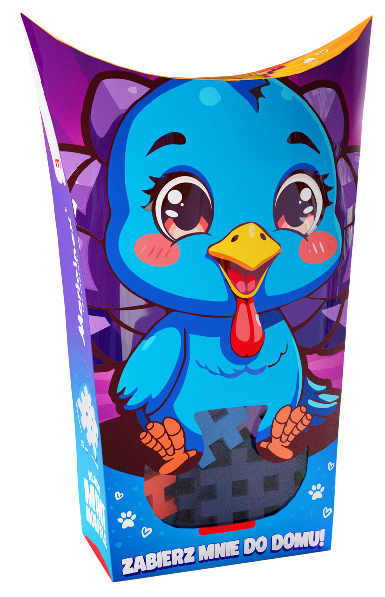 Klocki wafle mini PocketPets Indyk – Kreatywna zabawa dla dzieci