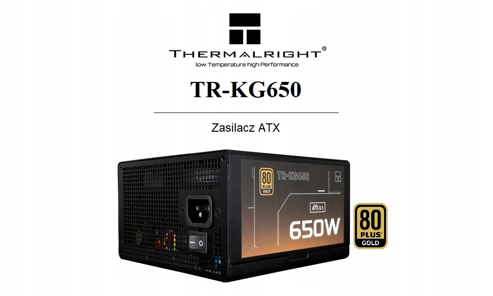 Wysoka moc 650W – Idealny wybór dla wymagających systemów