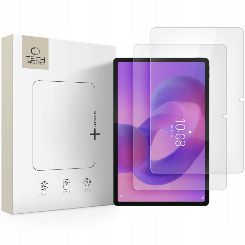 Szkło hartowane Tech-Protect Glass Fit+ 2-Pack Lenovo Idea Tab 11.0 TB-336 Clear – Ochrona na najwyższym poziomie