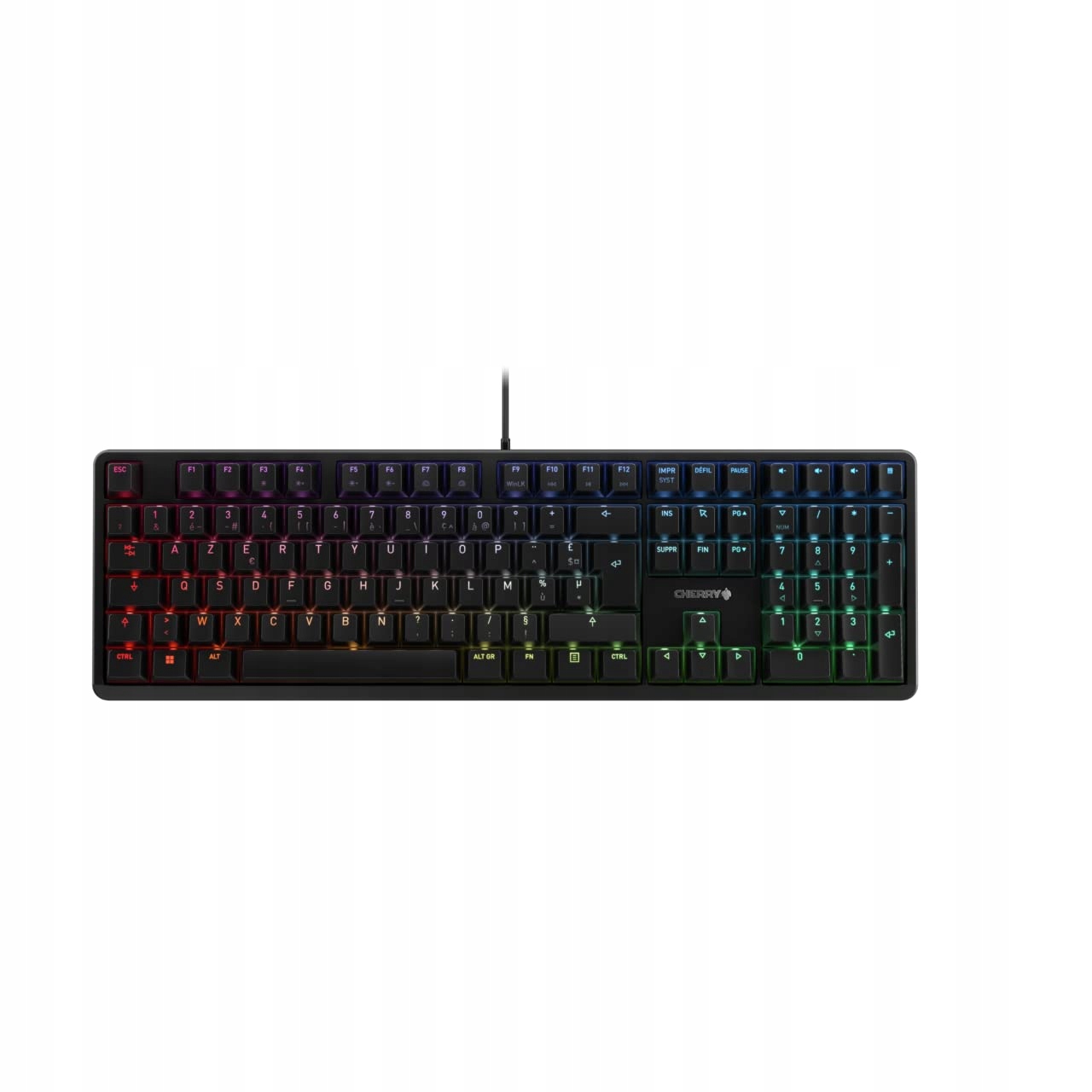 Klawiatura Cherry G80-3000N RGB – Mechaniczna klawiatura do gier z podświetleniem RGB