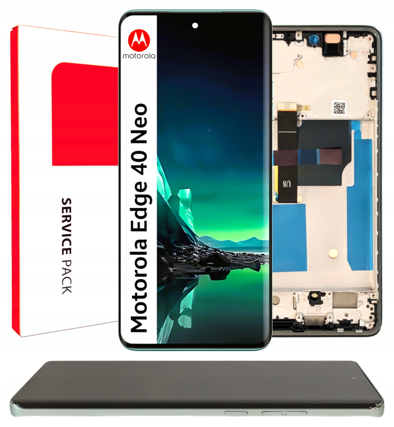 Wyświetlacz do Motorola Edge 40 Neo Ekran LCD Ramka Oryginał Zila XT2307-1 – Wysoka jakość i niezawodność