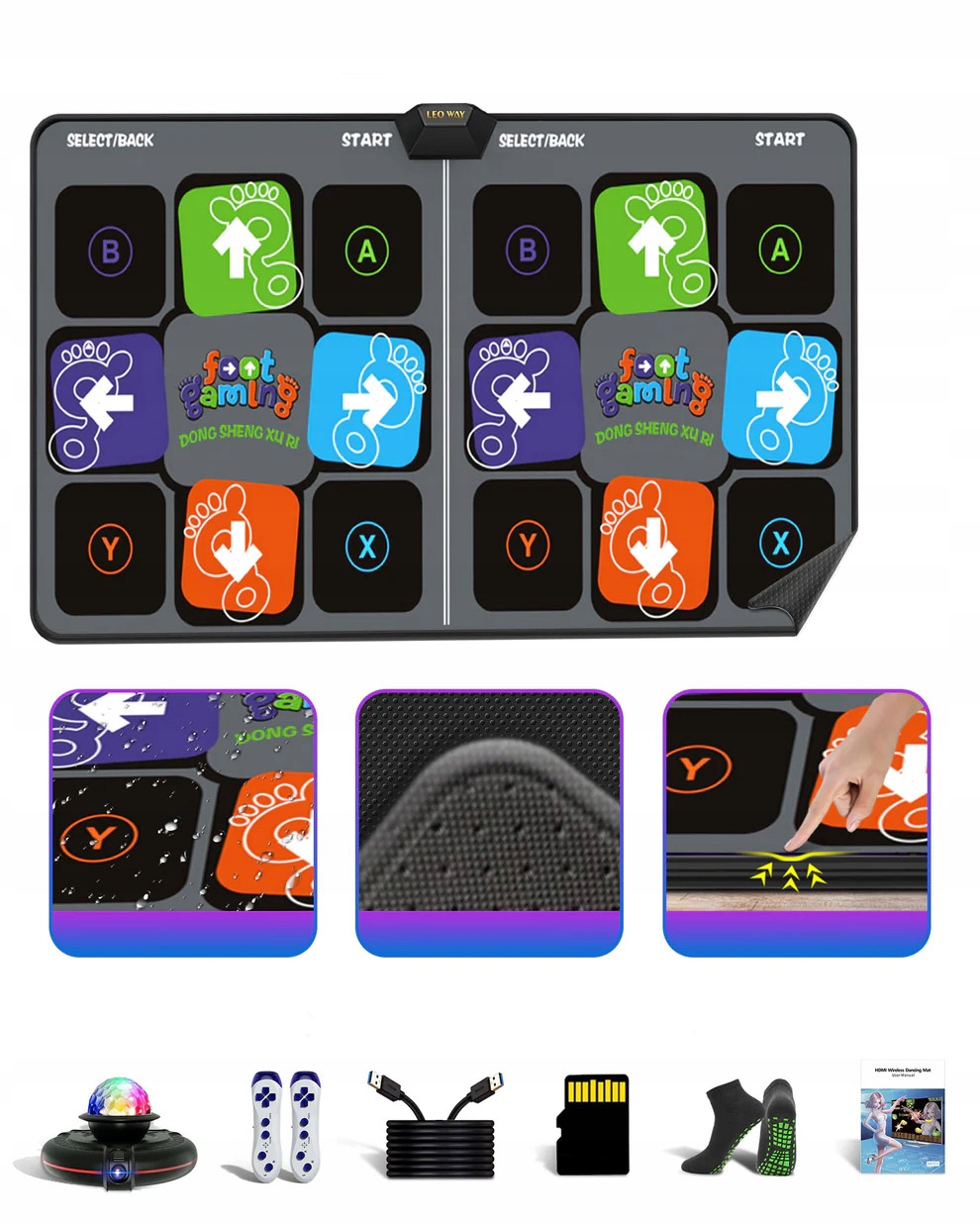 Wysokiej jakości materiały i antypoślizgowa powłoka