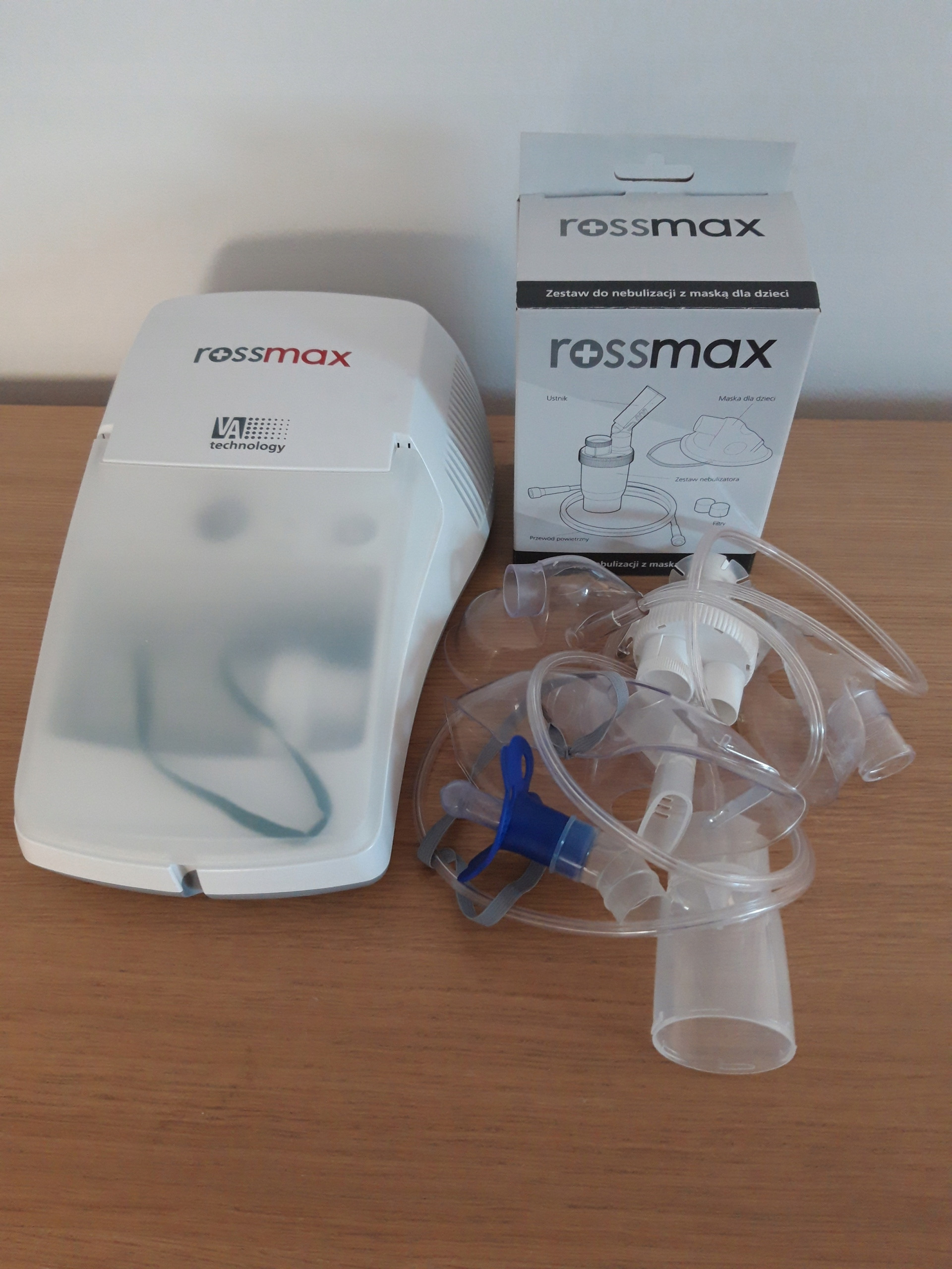 Rossmax Kompresorowy Inhalator NA100 – Skuteczne leczenie inhalacyjne