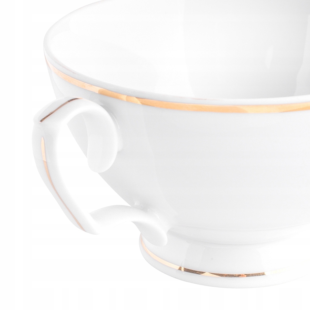 Wysokiej jakości porcelana z ręcznym złotym zdobieniem