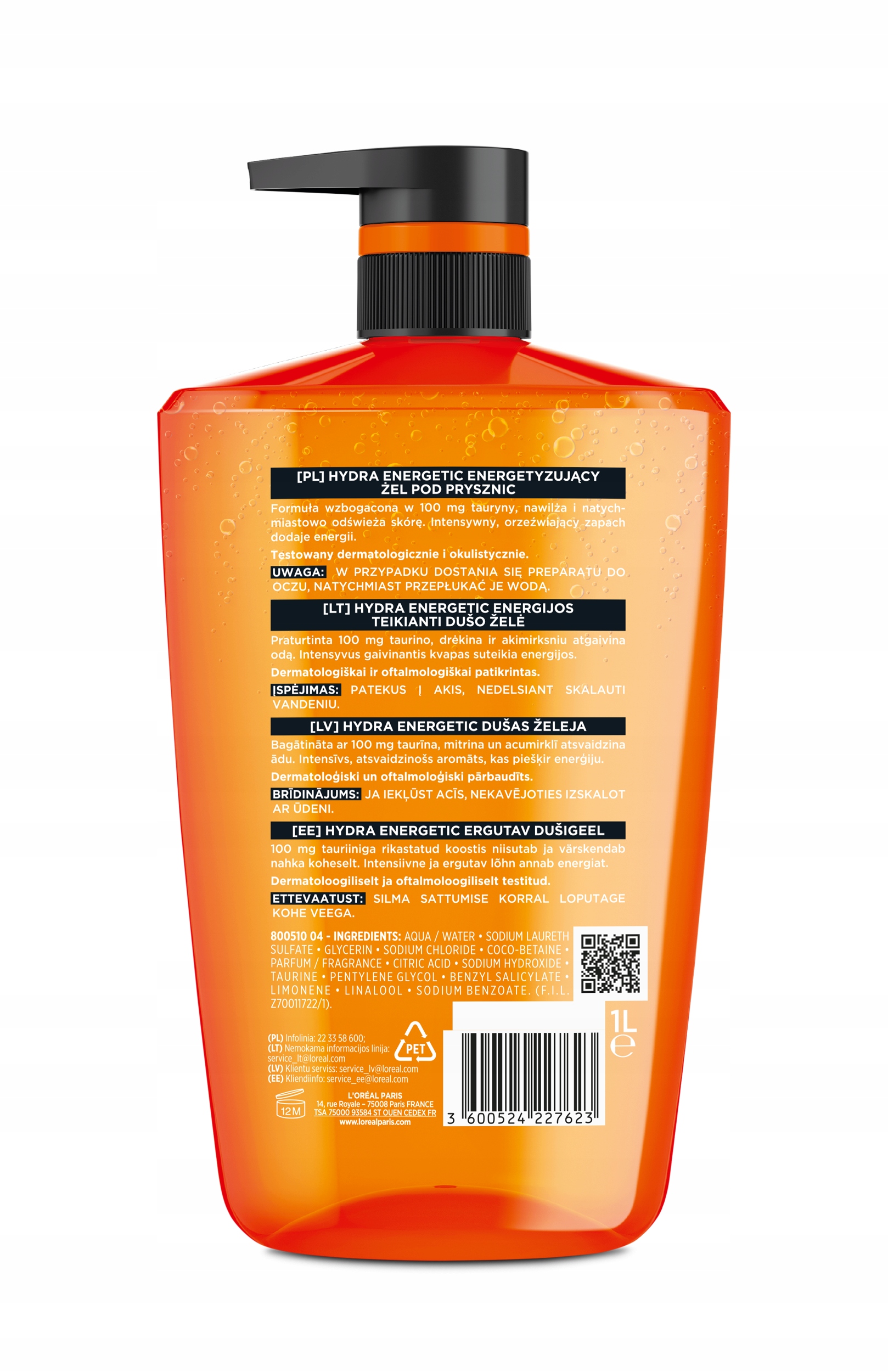 Energetyzujące właściwości tauryny