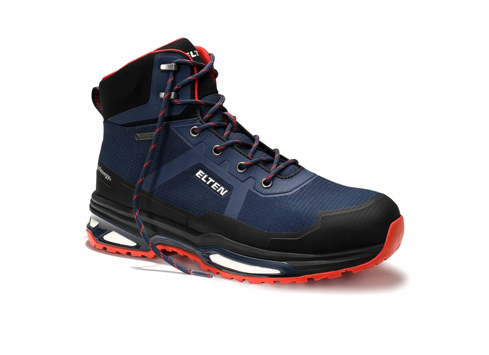 Buty trekkingowe męskie Sourcing Shoes ELTEN Bente XXE GTX Blue Mid ESD S3 – Komfort i bezpieczeństwo w trudnych warunkach