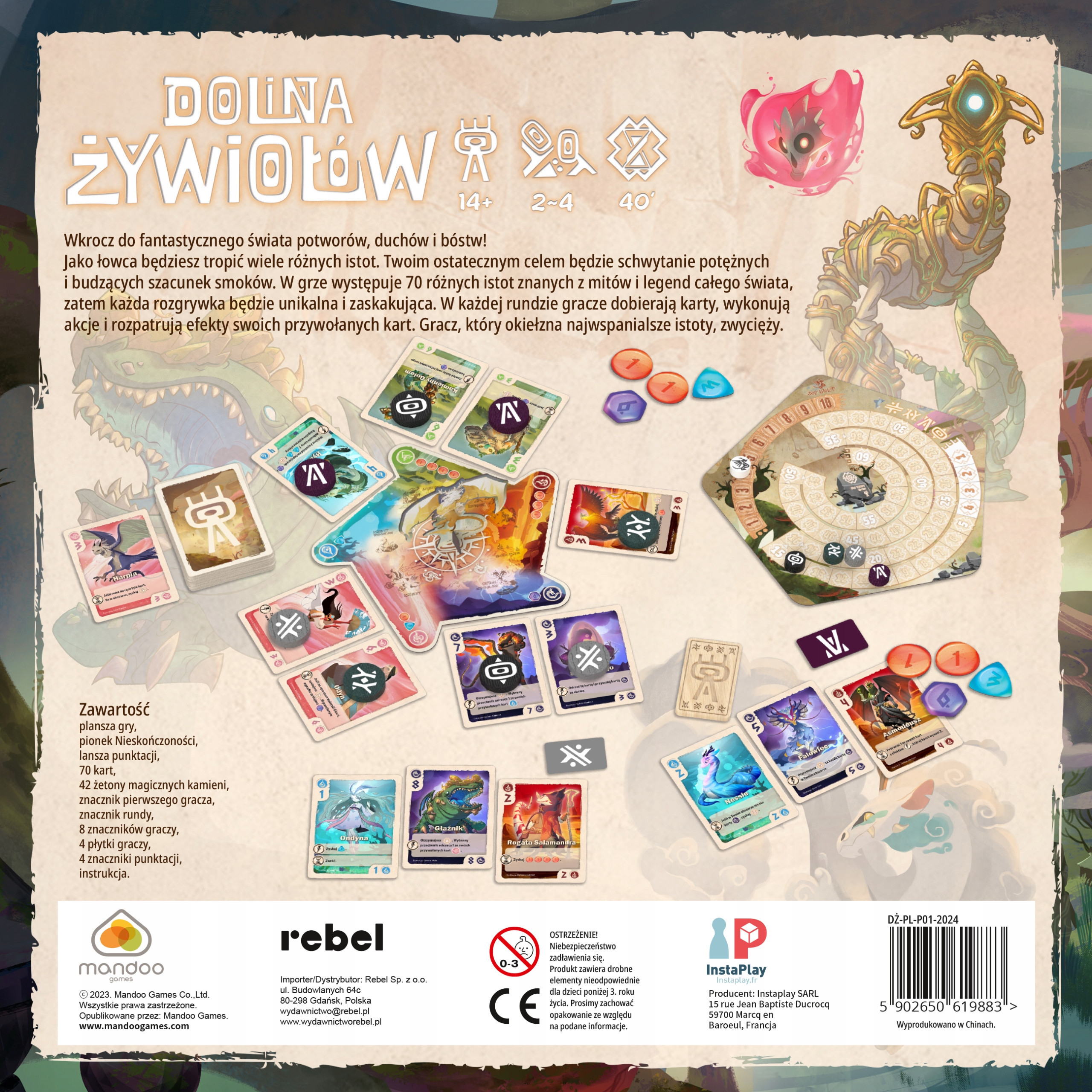 Mechanika gry – Polowanie, akcje i efekty