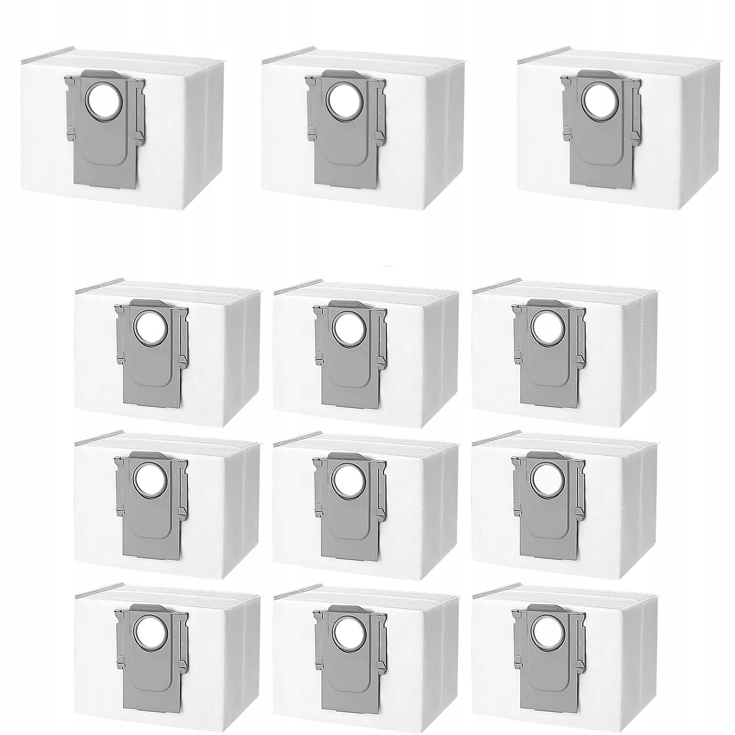 Worki na kurz do stacji Xiaomi Roborock S7 S8 Q7 Q8 – Zestaw 12 sztuk