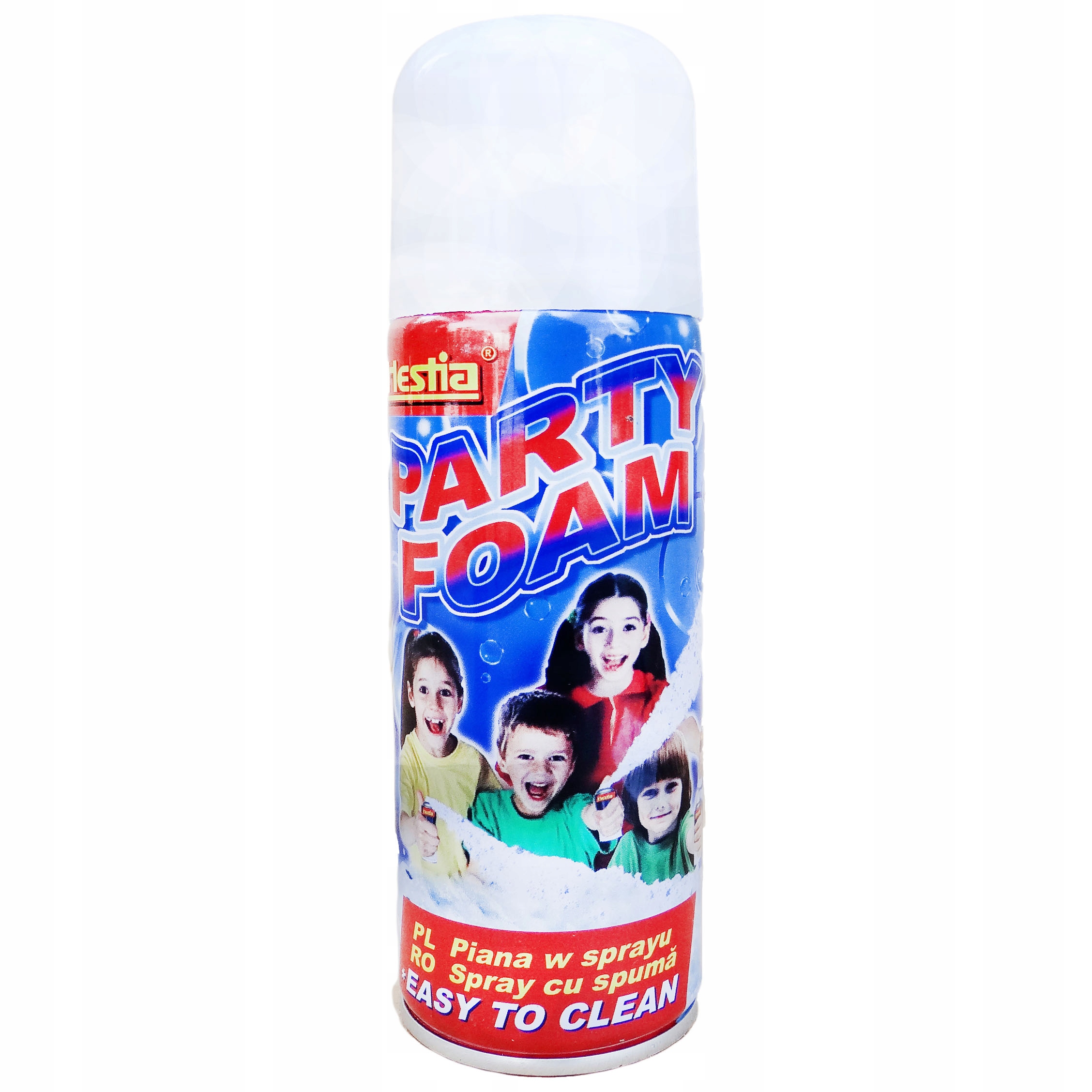 Bezpieczne konfetti w sprayu dla dzieci