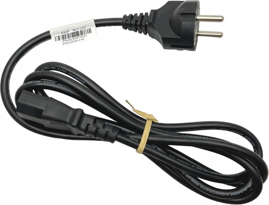 Kabel zasilający Lenovo 00XL016 – Niezawodne zasilanie dla Twojego sprzętu