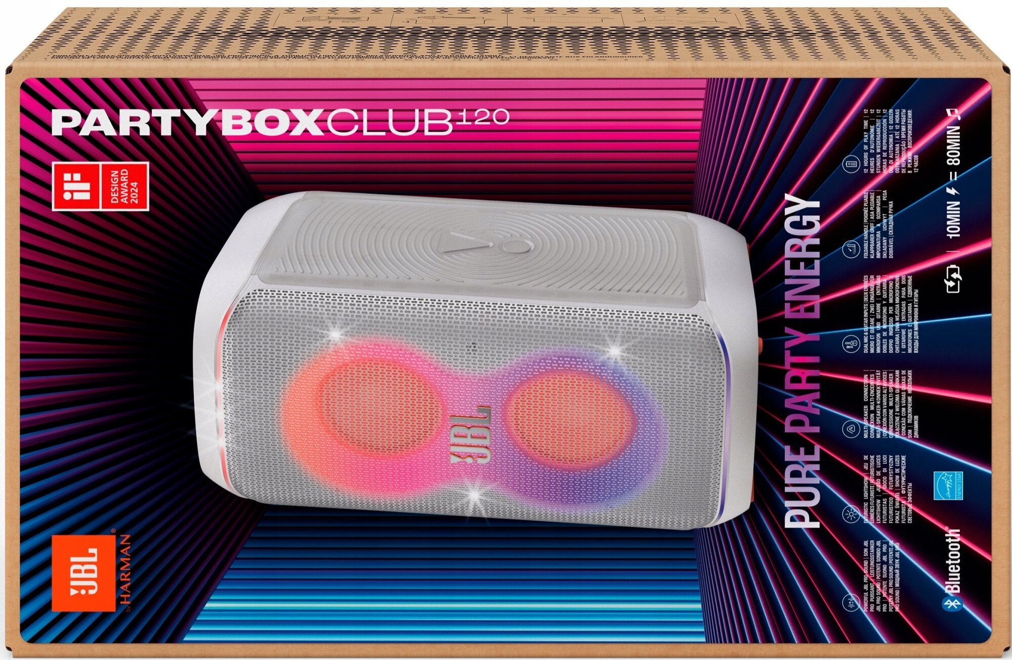 Długotrwała zabawa – do 12 godzin odtwarzania