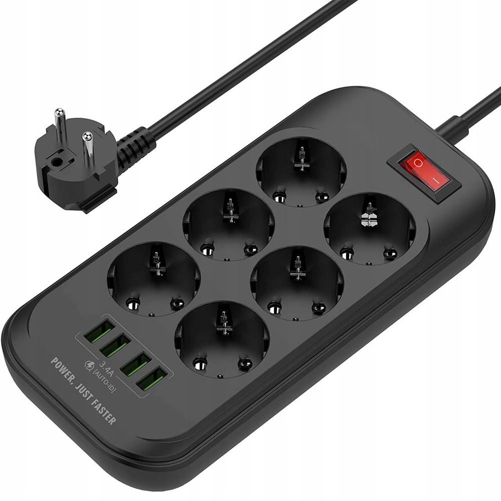 Wbudowane porty USB – 4 porty do szybkiego ładowania