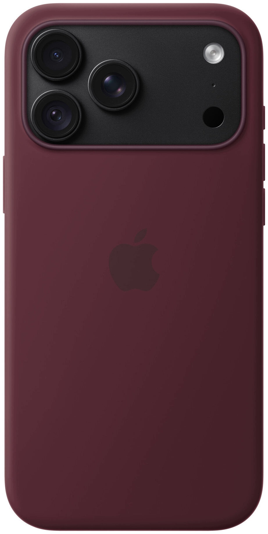Etui silikonowe iPhone 18 Pro Max z MagSafe w kolorze burgundowym – Ochrona i styl