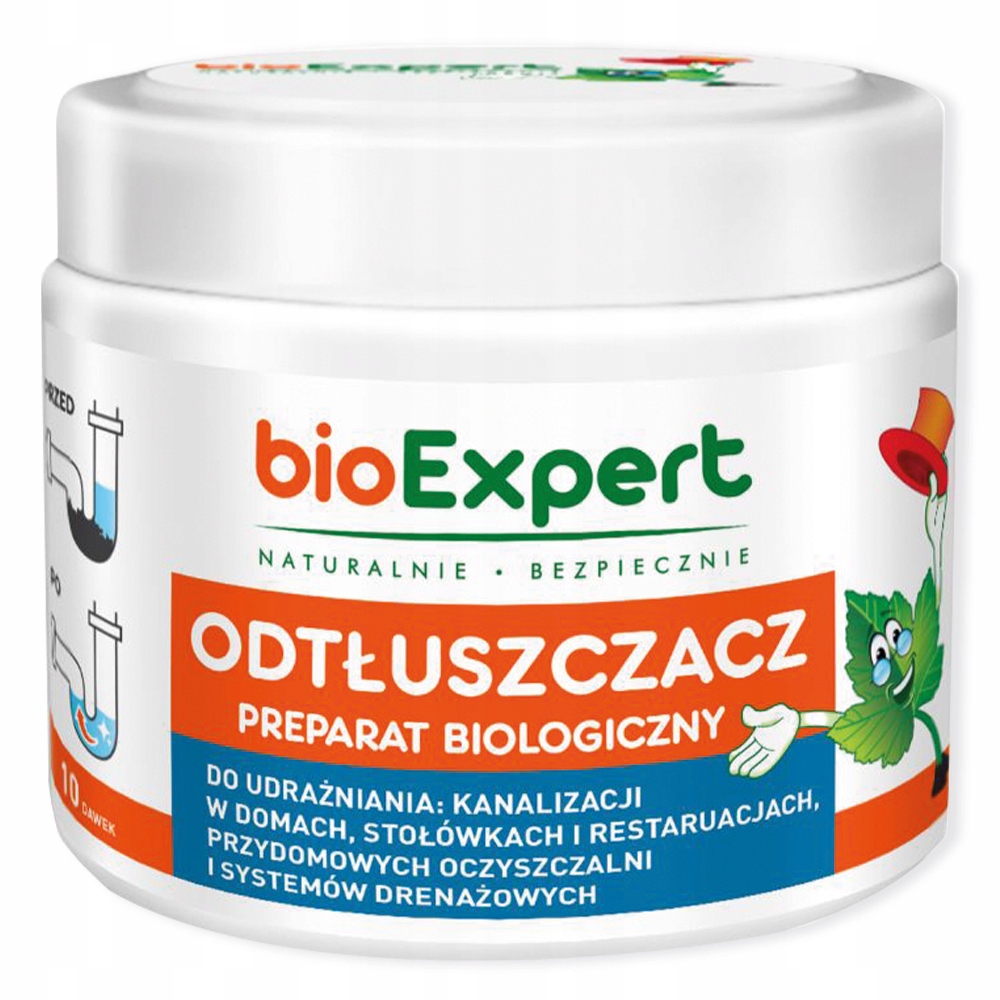 Biologiczny preparat do czyszczenia kanalizacji