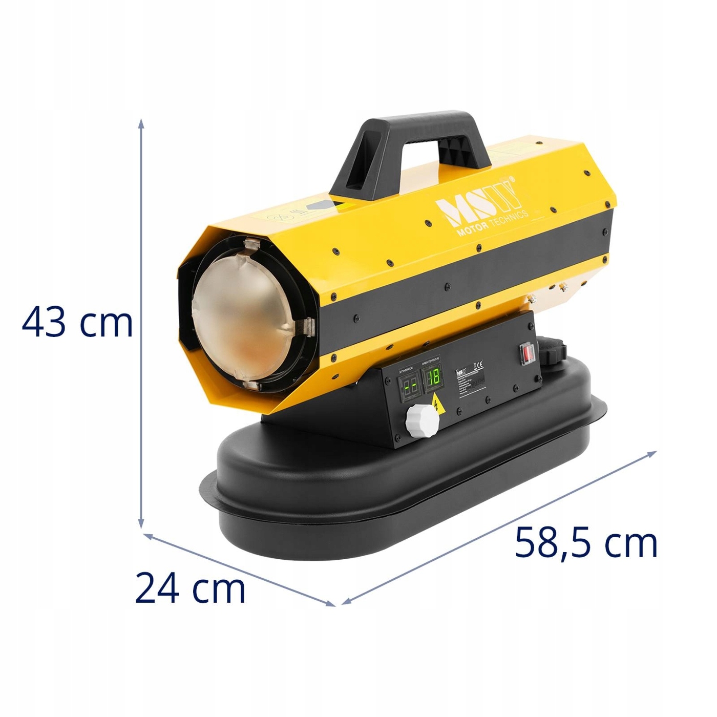 Mobilność i łatwość transportu dzięki praktycznemu uchwytowi
