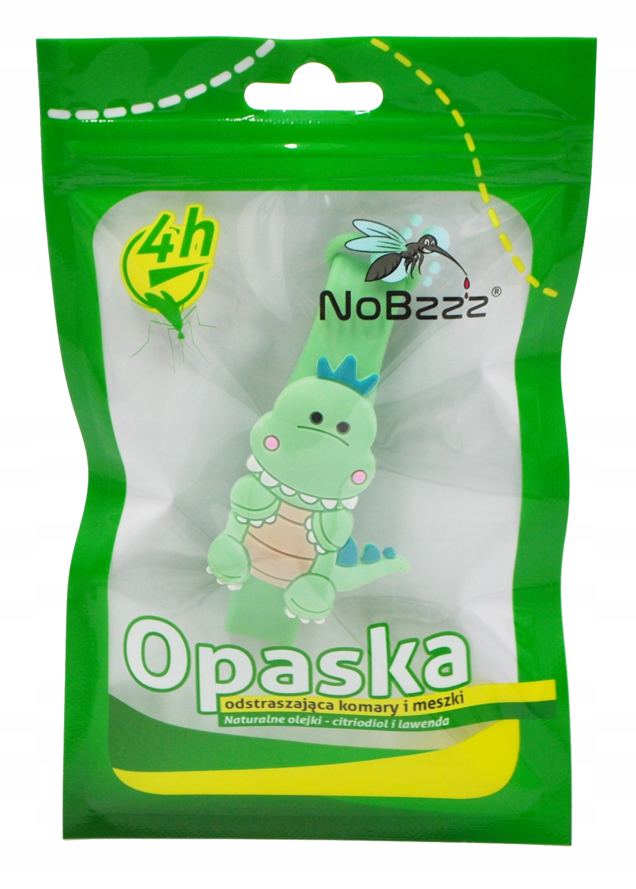 NoBzzz OPASKA NA KOMARY i MESZKI DLA DZIECI Dino3 – Naturalna ochrona przed owadami