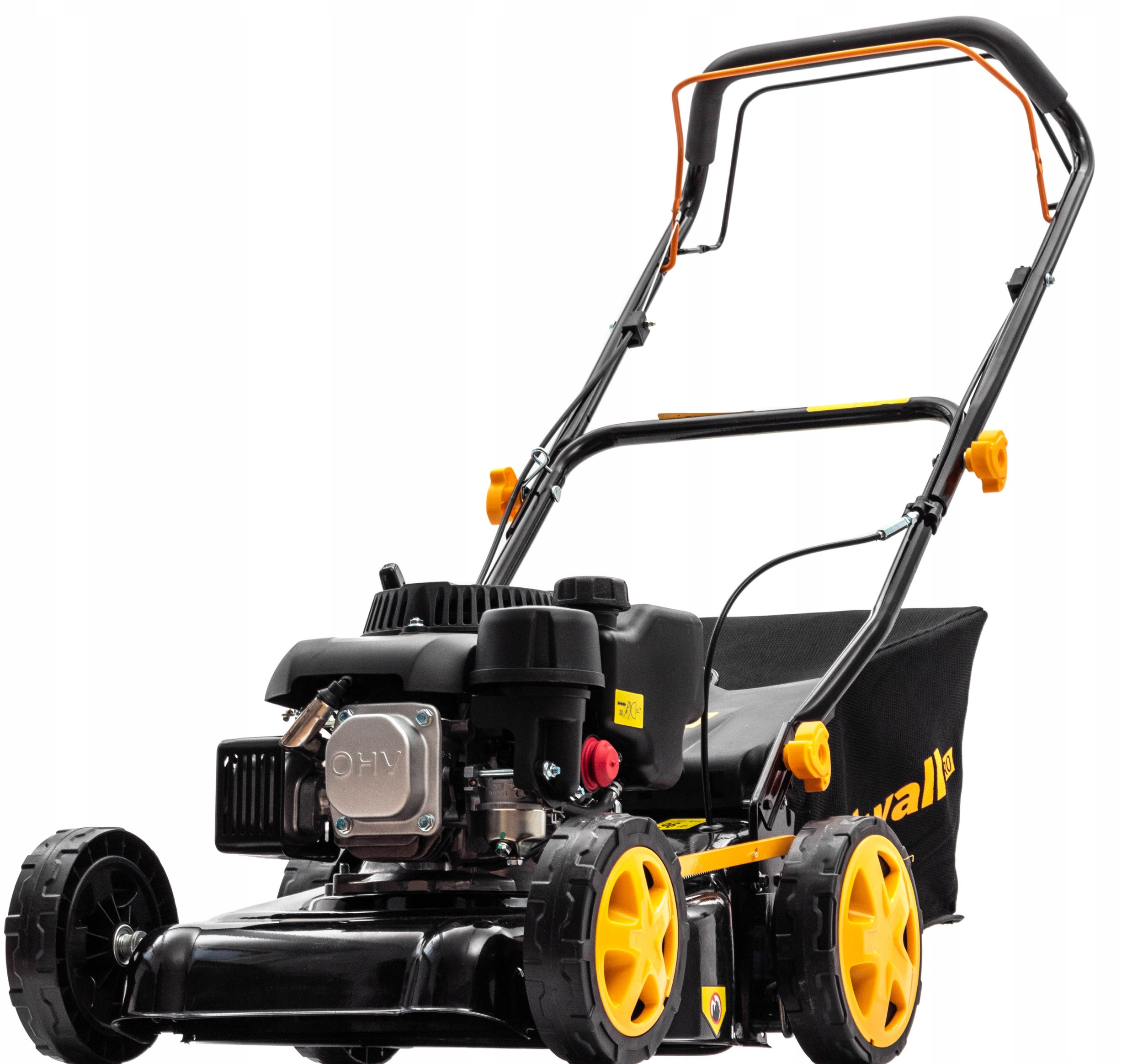 Wygodna centralna regulacja wysokości koszenia w 8 poziomach